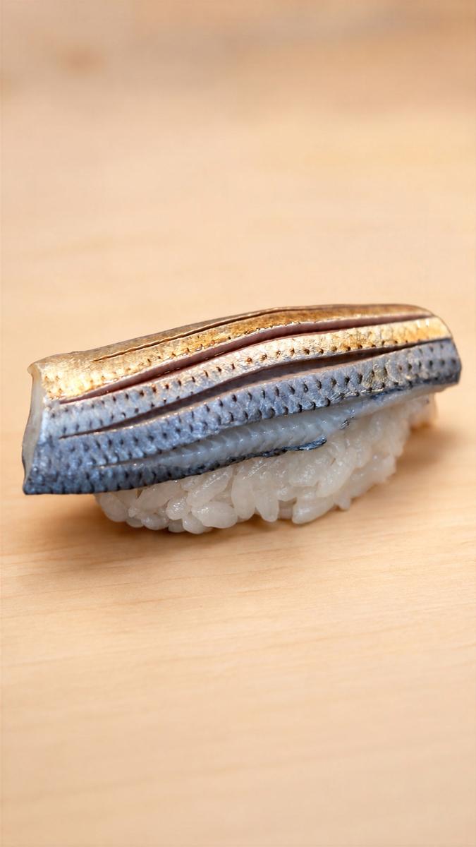 Kohada nigiri at Toyosu